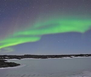 Aurora at Bandit’s hut