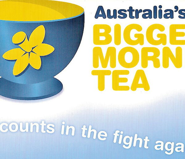 Biggest Morning Tea banner