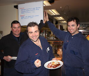 Mark Coade, Tom Luttrell and Joseph Glacken at Davis 2012