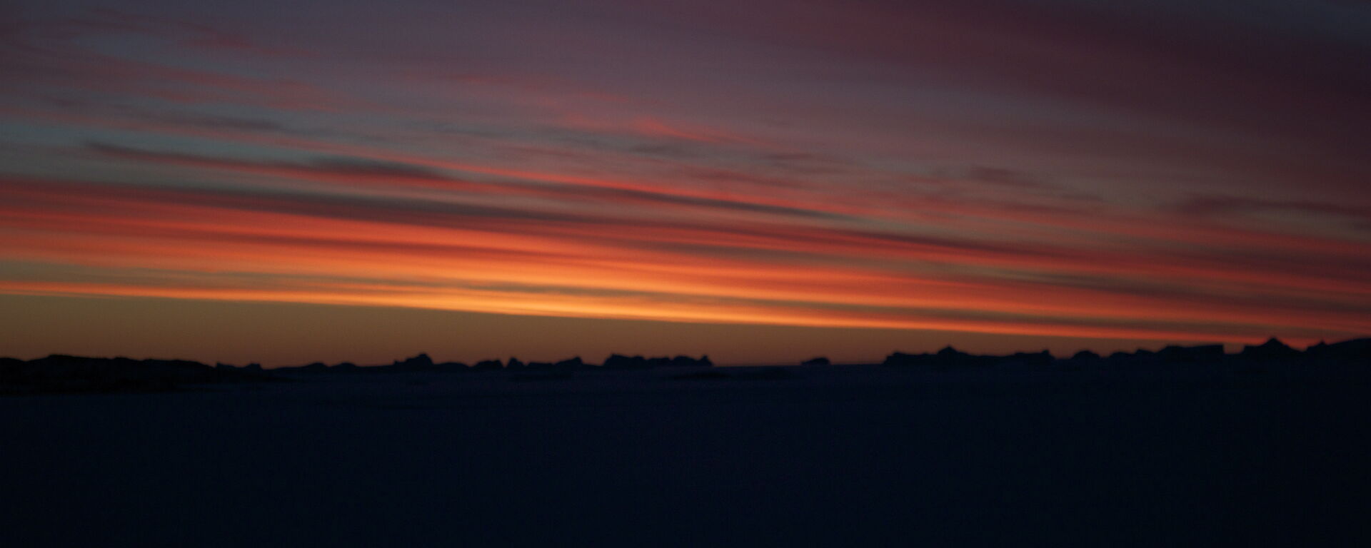Davis sunset in April