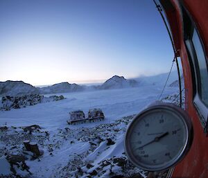 Katabatic winds off the plateau