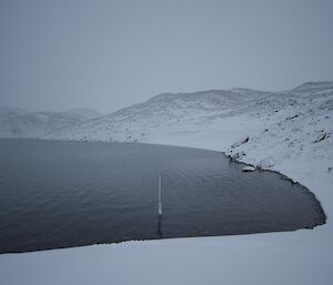 Deep Lake in winter Davis 2012