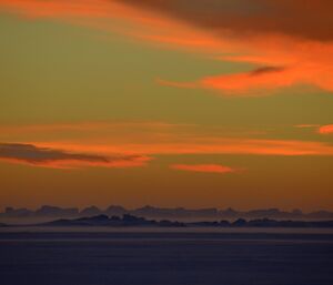 Winter colours in the Vestfold Hills 2012