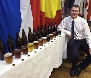 Boutique beers brewed especially for midwinter in a line with their brewer