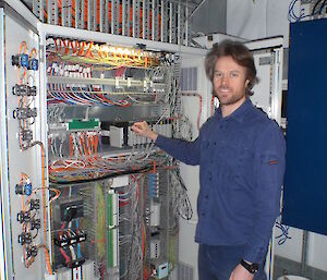 Davis electrician at work 2012