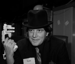 Scott Beardsley as Clyde at the Murder Mystery night at Davis 2012