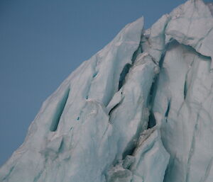 Sørsdal glacier ice close up Davis 2012