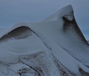 Dirt and snow patterns — Davis 2012