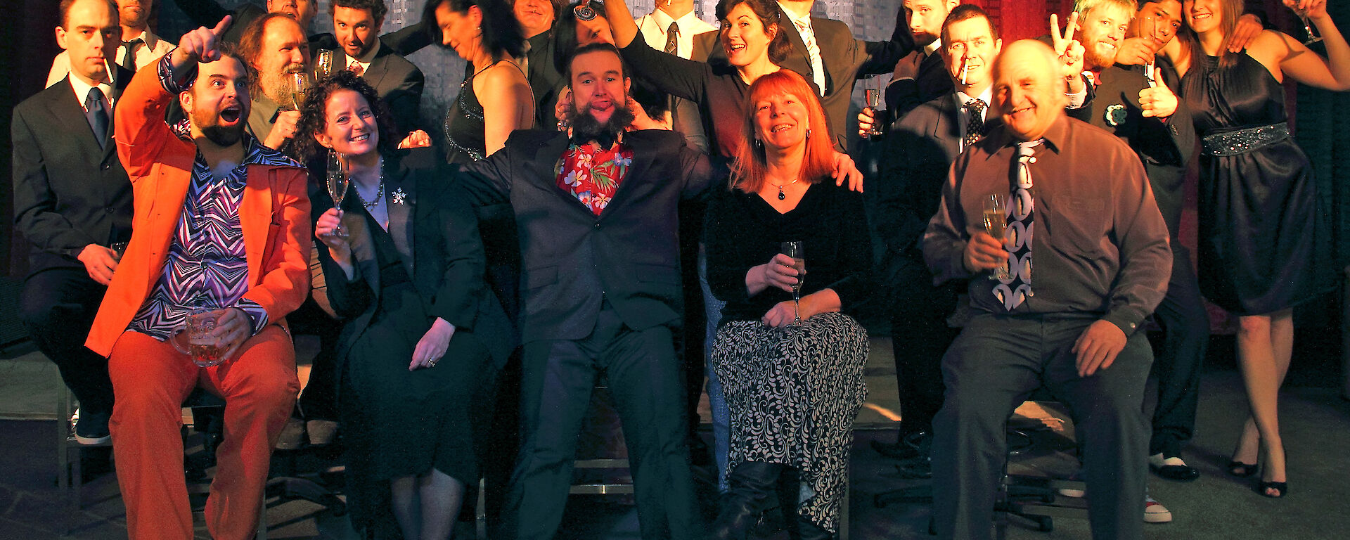 Davis wintering team, midwinter 2012