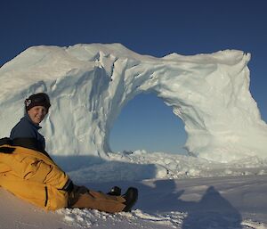 Expeditioners in field in Davis area 2012