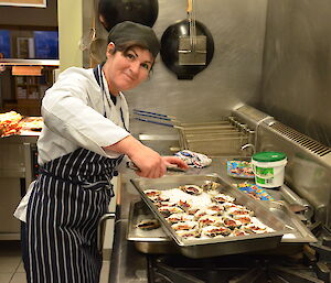 Brigid Dwyer, chef at Davis 2012