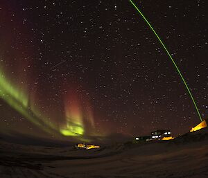 Lidar and aurora at Davis 2012