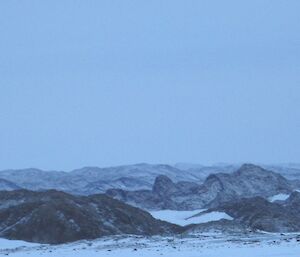 A view over the Vestfold Hills