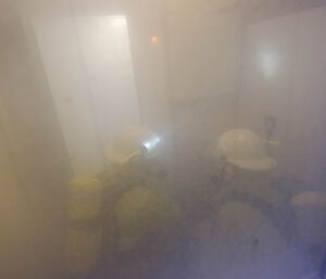 Smoke filled room