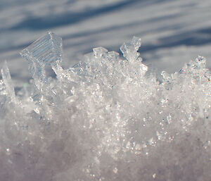 close up photo of ice crystals
