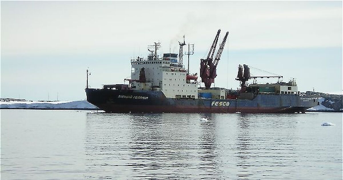 Sea ice conditions delay Mawson station supply Australian Antarctic