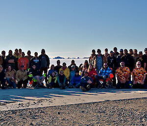 Group photo of Davis summer expeditioners