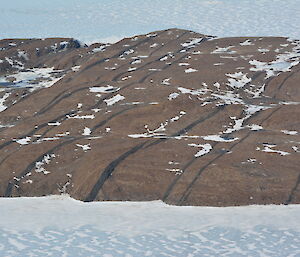 Aerial view of Vestfolds