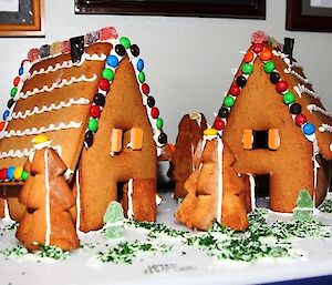 Eve’s gingerbread houses