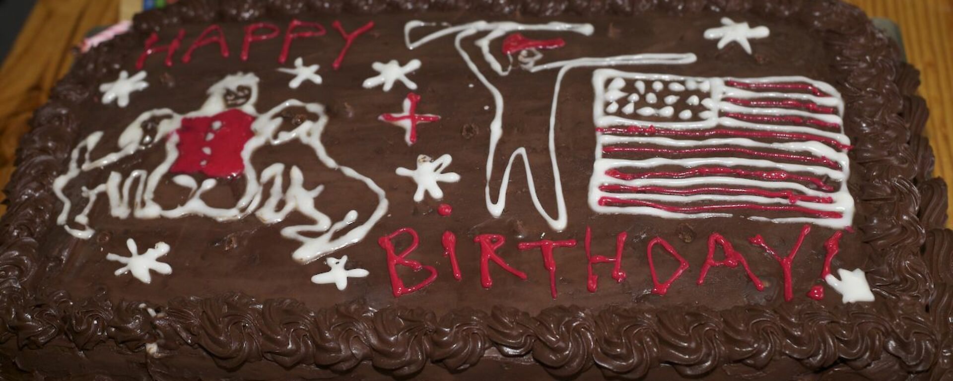 Sandy and Ben’s birthday cake