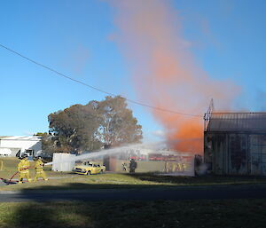 Fire training at TasFire