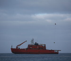 The Aurora Australis at Macquarie Island