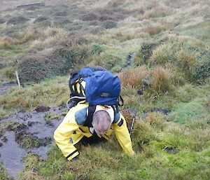 Expeditioner Gunny in a hole