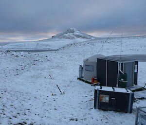 The opulent Windy Ridge water tank hut