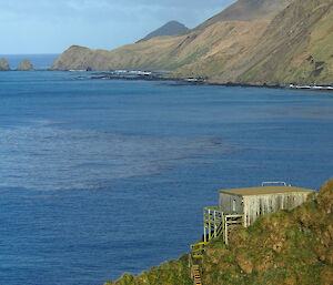 Overlooking Buckles Bay and the Ham Shack