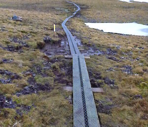 80 metres of new boardwalk completed