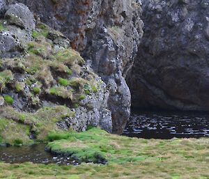 Aurora rock ponds