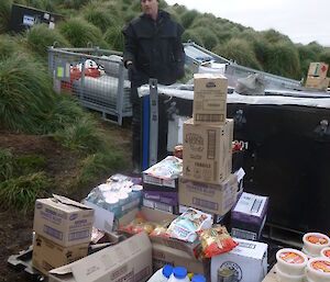 Dave Bone pulling everything out of stores in search for butter