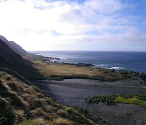 Looking out from Jessie Nicol Track