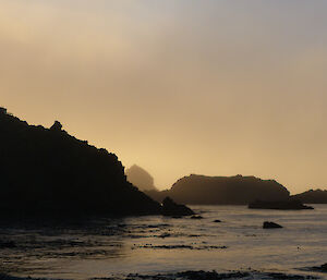 Sunrise over the Hamshack