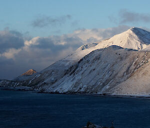 Mt Elder in snow