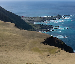 West coast of Macquarie Island