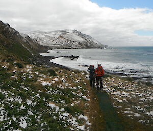 Kelly and Cam at Brothers Point