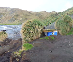 Tools and track material delivered to Sandy Bay