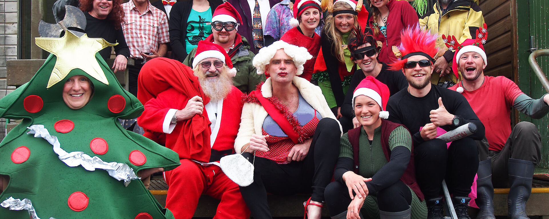 The Macca team on Christmas Day
