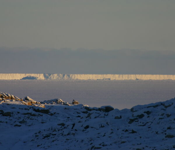 Iceberg in the distance
