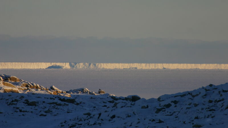 Iceberg in the distance