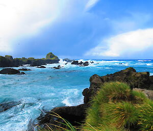 Beach, ocean and rocks