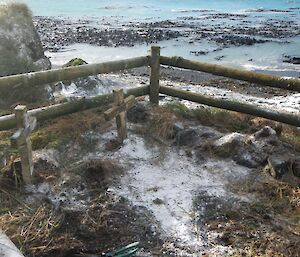 Nuggets graves after. The grass has been carefully removed on this occasion to ensure the site is not overgrown