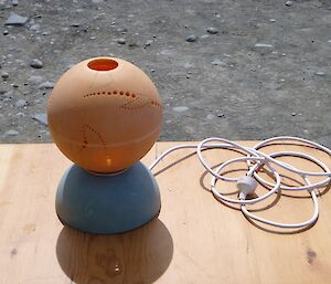 A Lamp made from two buoys by Robbie
