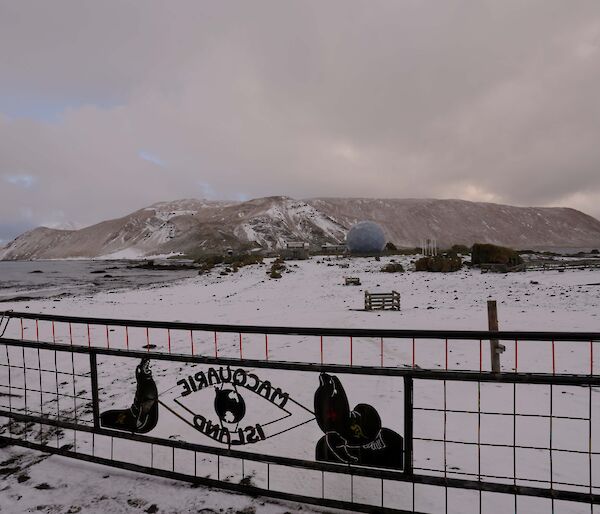 view of snow covered plateau