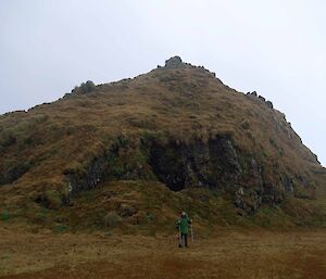 The Aurora cave rock stack