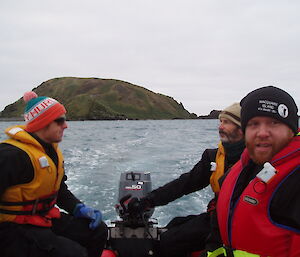 Keon, Ian and Greg in the IRB