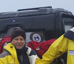 Greg, Graeme and Paul back on station