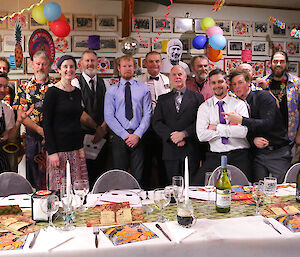 Our midwinter dinner group photo