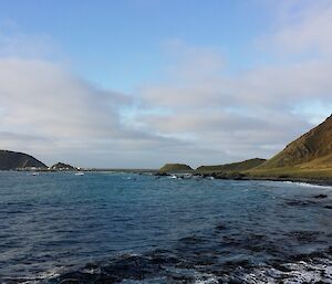 A view of the Isthmus on a beautiful day